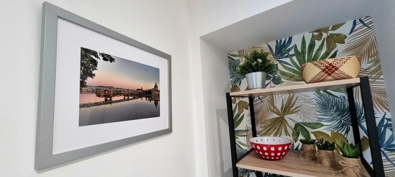 Studio Simone - Terrasse Et Jardin - Tv - Wifi Toulouse Dış mekan fotoğraf